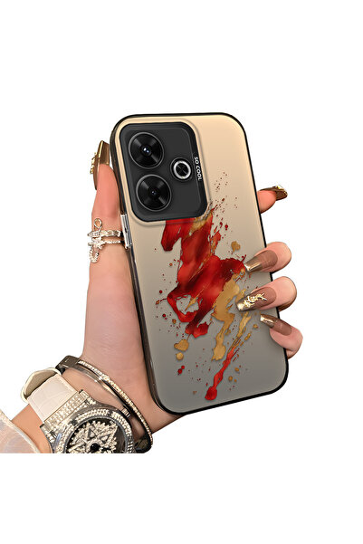 ucuc حافظة حماية للعدسات من السيليكون الصلب الأكريليكي المتوافق مع Redmi 13، ...