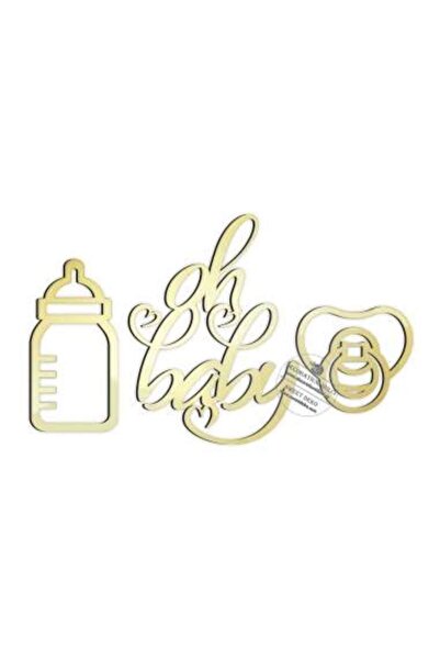 Decoratiuni Dulci Комплект топери за торта Oh baby | украса за торта - огледа...