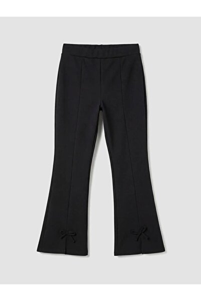 LC Waikiki Colanți negri evazați pentru fete (S6)