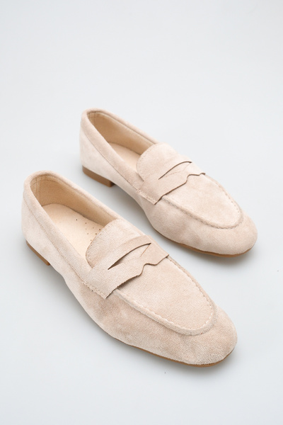 meyra'nın ayakkabıları حذاء باليه نسائي من جلد الغزال