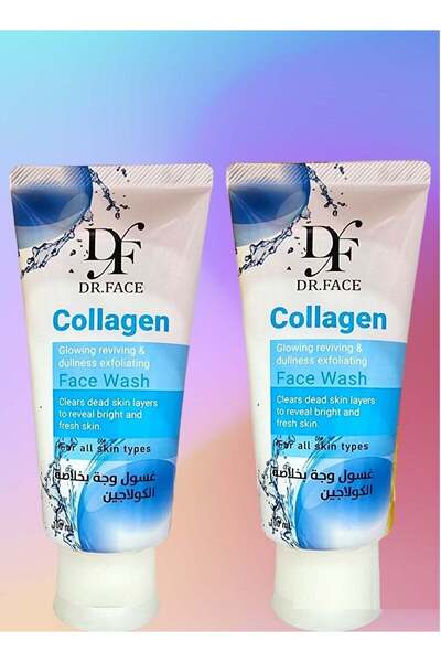DR.FACE غسول الوجه التايلاندي من دكتور فيس بخلاصة الكولاجين 2 قطع 100 مل