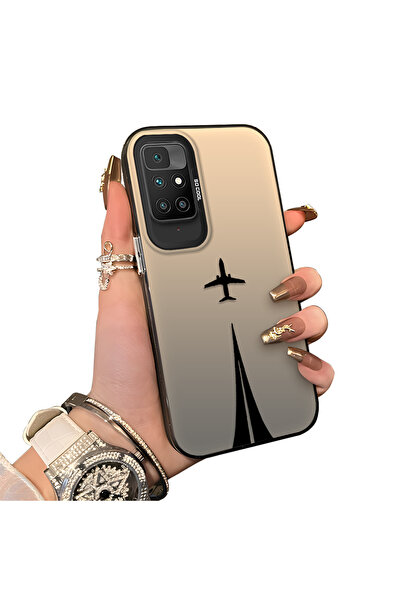 ucuc حافظة حماية للعدسات من السيليكون الصلب الأكريليكي المتوافق مع Redmi 10، ...