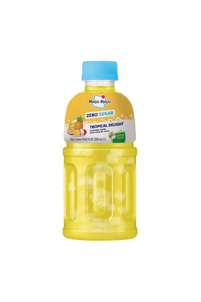 mogumogu Mogu Mogu Zero Sugar Tropical Delight Flavored Drink with Nata de Co...