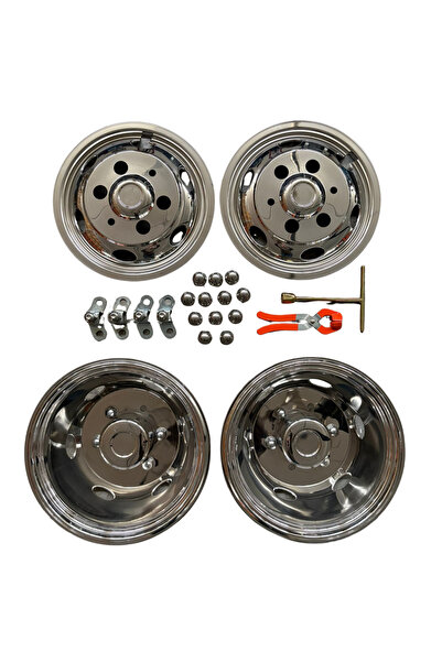 ÖZTEKNİKİŞ 16 İNÇ IVECO DAILY 30C / 35C / 40C ÇİFT TEKER JANT KAPAĞI (1 TAKIM)