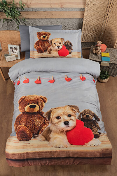 First Choice Dobi 100% Cotton Satin 200 Tc (80 Thread) Single Duvet Cover Set