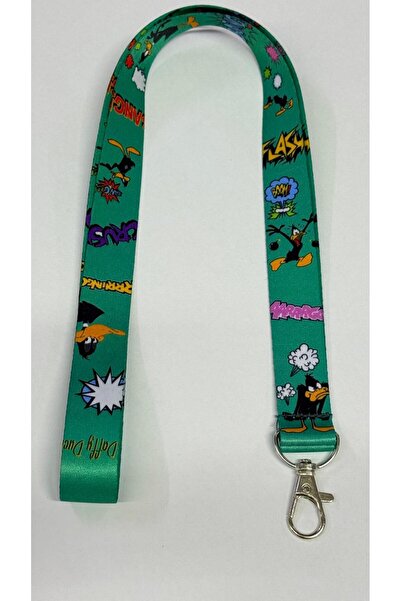 Class Üniforma Boyun İpi | Çizgi Film Desenli Sağlık ve Kurumsal Kullanım