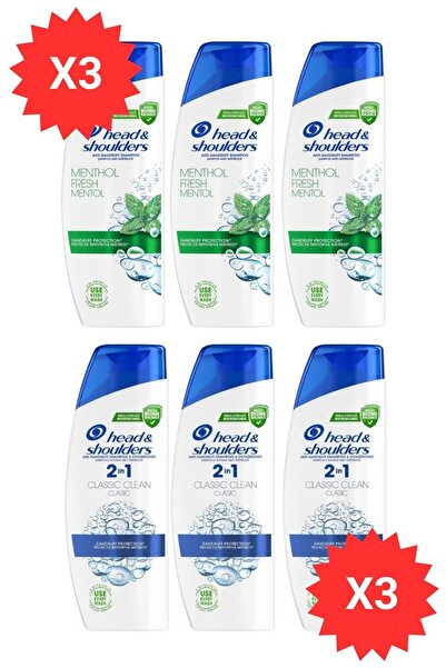 Head & Shoulders HEAD&SHOULDERS 330ML 2 ÎN 1 CLASIC CLEAN x3 + HEAD&SHOULDERS...
