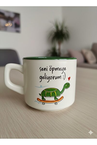 PALTO TASARIM I'M Coming to Kiss You White Venus Mug - Gift Mug Cup