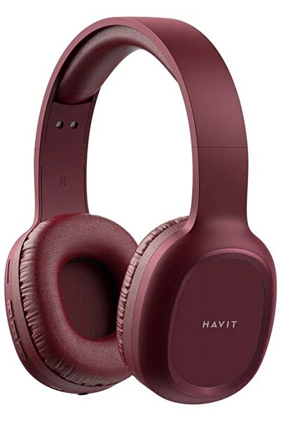 Havit Căști wireless H2590BT PRO, pliabile, Bluetooth 5.1, roșii