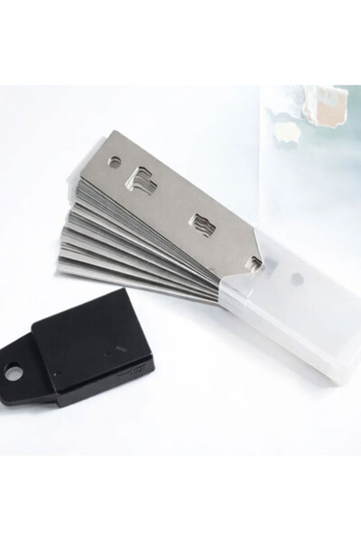 femy shop Plastik Cam Kazıma 25 jilet set