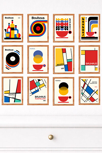 UNT 12-Piece Modern Wall Painting Set with Frame Appearance – 15X20 cm Mdf Uv...