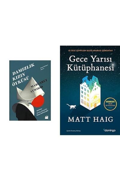 Doğan Kitap damizlik kizin oykusu+ geceyarisi kutuphanesi=(2kitap)