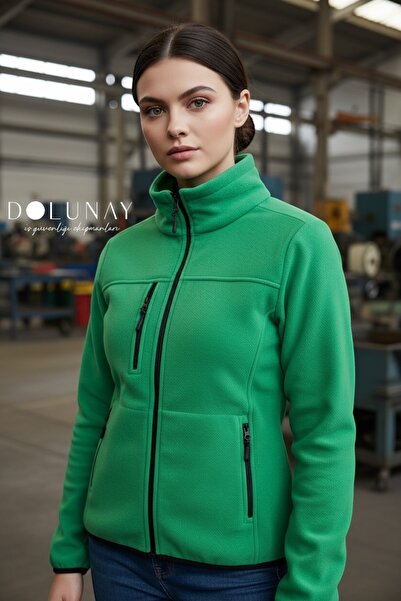 canan erman dolunay iş güvenliği ekipmanları Polar Jacket with 3 Pockets