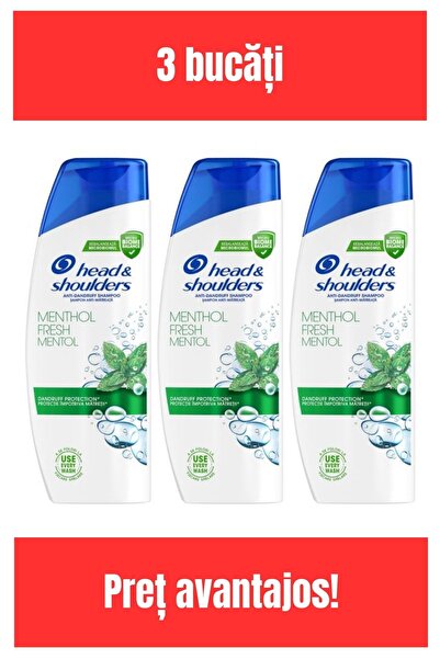 Head & Shoulders HEAD&SHOULDERS 200ML МЕНТОЛ x3