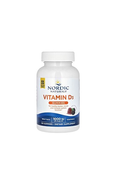 Nordic Naturals Βιταμίνη D3 Ζελεδάκια 1000 IU 120 ζελεδάκια