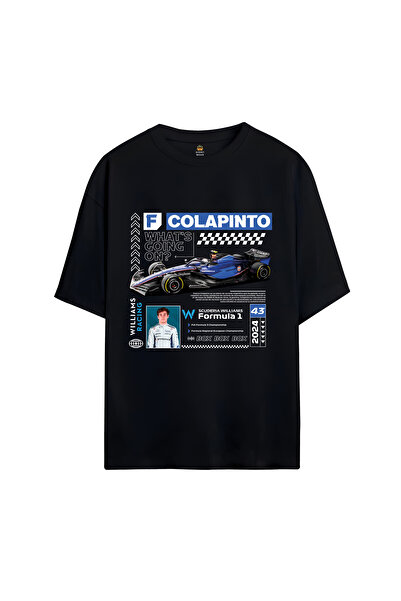 SVART WEAR Franco Colapinto Printed Oversized t Shirt