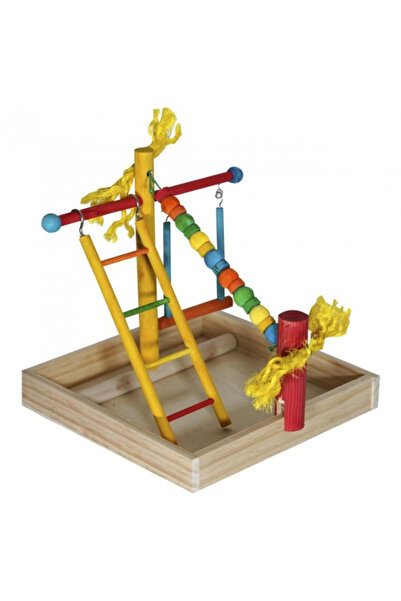 Vanpet ملعب طيور مع سلم (BTLB03055) - 23×23×23 سم