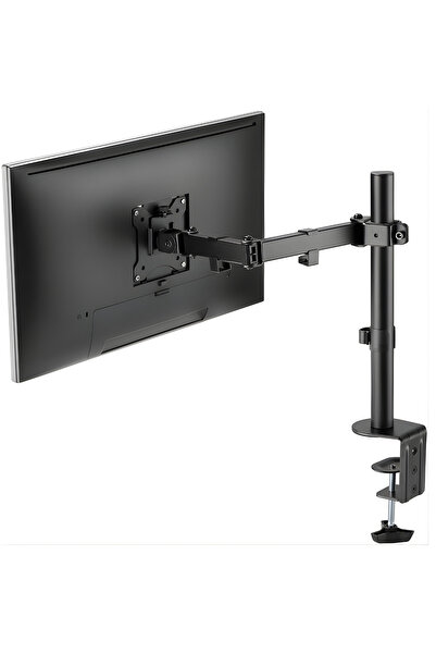 Coverzone 15-30 İnç Tek Kollu Pivot Monitör Kolu,8 Kg, Çift Montaj,360° Döner...