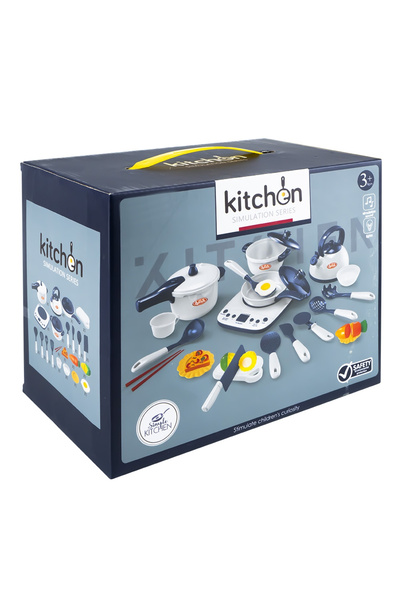 OEM Play kitchen set, 22 pieces