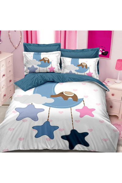 OEM Bed linen for double bed 2 people, 6 pieces, Finet, DREAM-1552