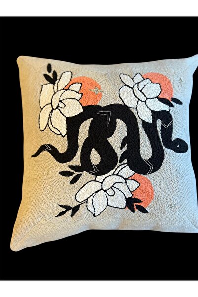 Craft Craftsi̇s Embroidery Cushion Cover