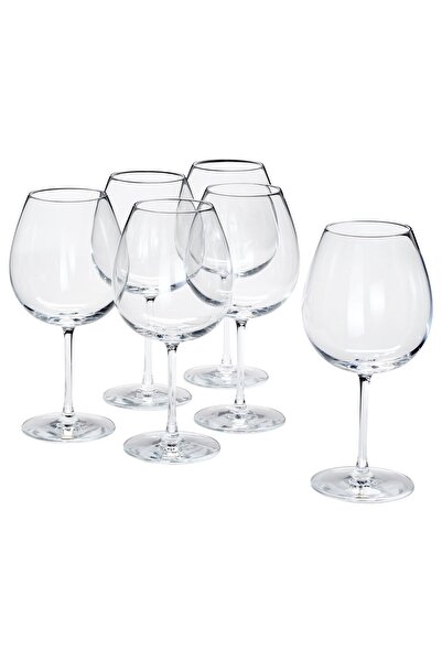 IKEA Чаша за червено вино STORSINT, прозрачно стъкло, 67 cl