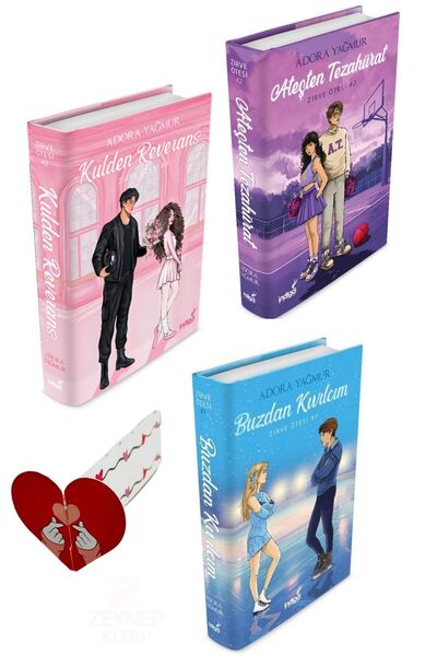 İndigo Kitap Külden Reverans-Buzdan Kıvılcım-Ateşten Tezahürat-(Ciltli)3'lü S...