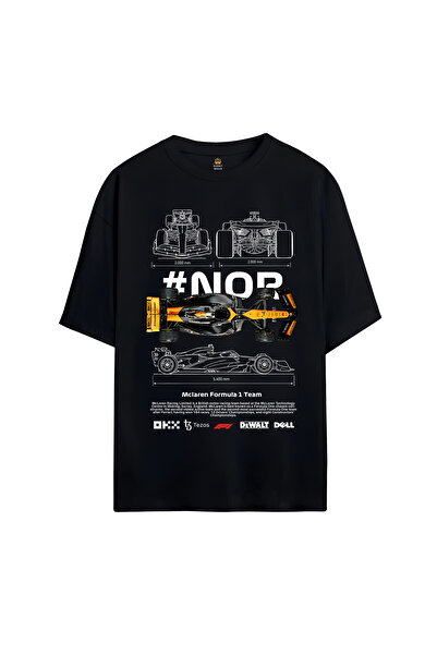 SVART WEAR Lando Norris Printed Oversized T-Shirt