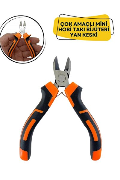 Macrostar Mini Yan Keski Elektronikçi Hobi Takı Bijüteri Yankeski 12 cm