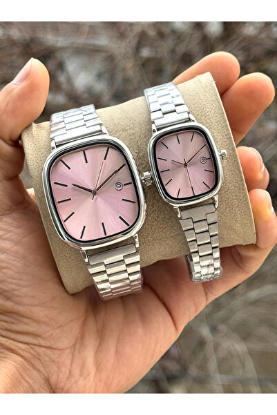 Tulpar New Season Special Design Calendar Lover Couple Wrist Watches