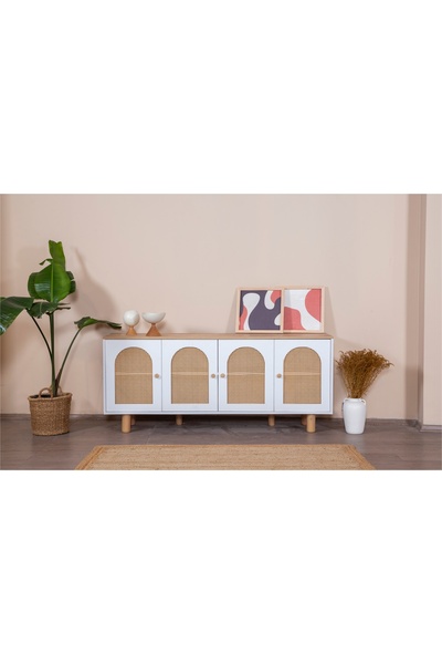 VOW HOME LIVING CALVİN BOHEM KONSOL HAZERAN %100 MDF