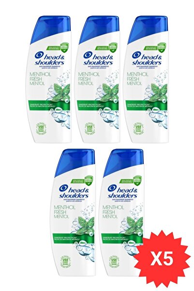Head & Shoulders HEAD&SHOULDERS 200ML МЕНТОЛ x5