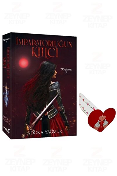 İndigo Kitap İmparatorluğun Kılıcı(Karton Kapak)Özel Tasarım Kalp Ayraç Hediyeli