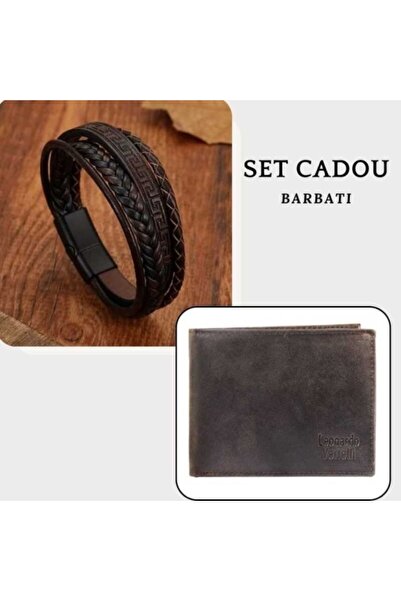 OutfitModa Men's gift set, with bracelet and wallet