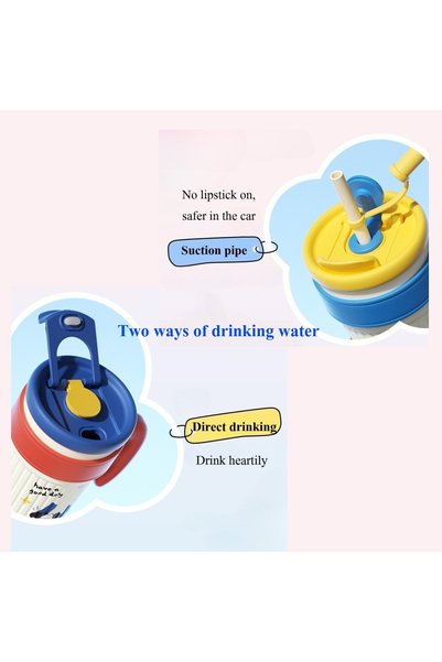 LITTLE ANGEL - Kids Water Bottle 750Ml | 316 Stainless Steel Straw Cup