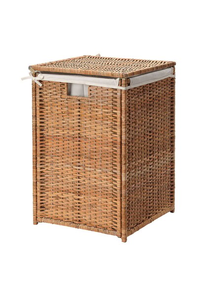 IKEA BRANÄS Laundry Basket with Lining