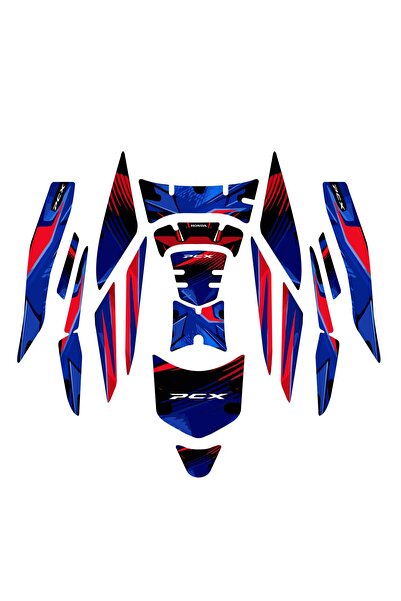 Honda Pcx 2018-2020 Uyumlu Tank Pad Full Kit
