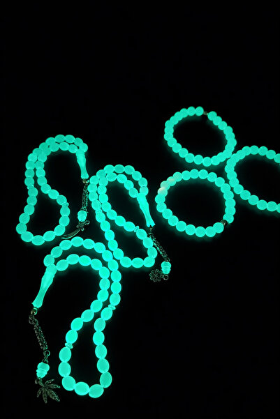 Eflatun Collection Kedi Gözü Tesbih Ve Bileklik Seti 6'lı Set