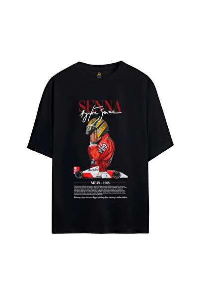 SVART WEAR Ayrton Senna Printed Oversize T-Shirt