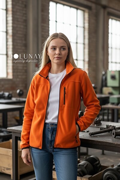 canan erman dolunay iş güvenliği ekipmanları Polar Jacket with 3 Pockets