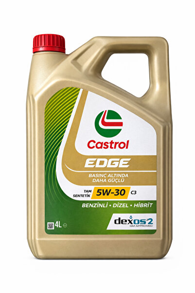 CASTROL Edge 5W-30 C3 4 Litre Motor Yağı (Dexos 2 Onaylı)