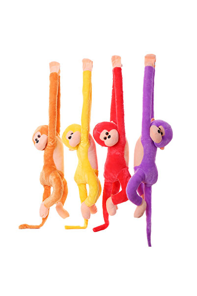 Oyuncakcii ToysveToys, elleri cırt yapışkanlı oyun arkadaşı peluş maymun, 70 ...