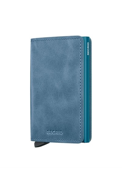 Secrid Slimwallet Vintage Card Holder Wallet Teal