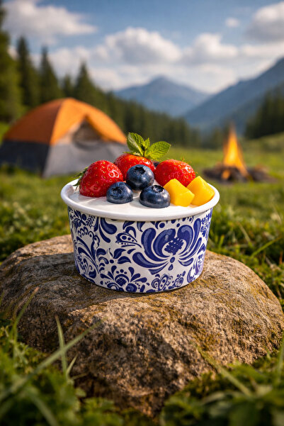 ALG 340 CC Çorba Kasesi ve Kapak 50 Adet