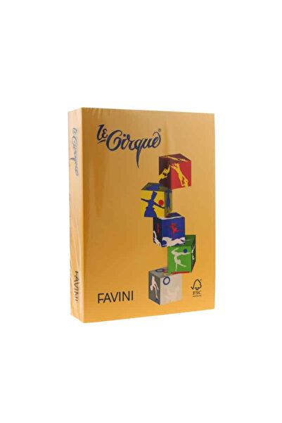 Favini Carton Color 160G/MP A4 Galben Auriu - (201)