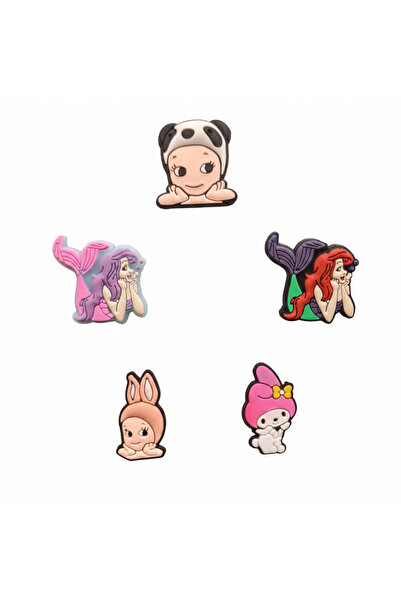 Otto Common 5 pcs Colorful Shoe Charms Set – Fun Decorative Accessories for C...