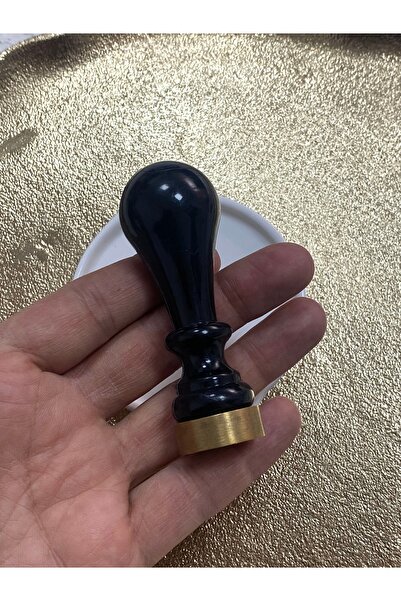 DavetiyeniAl Davetiye Mühür Mum Baskısı İçin Kişiye Özel Üretim Klişe, 25mm Ç...