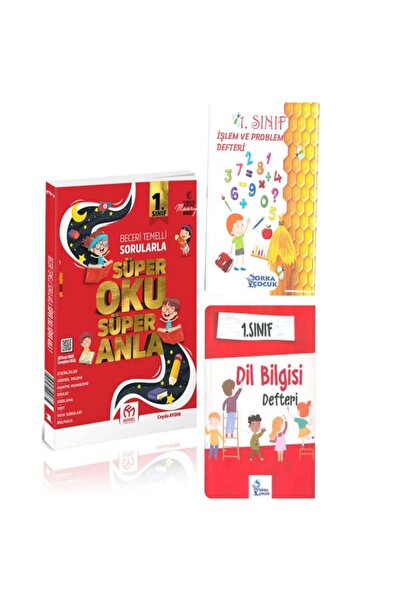 MODEL EĞİTİM YAYINCILIK 1.sınıf Süper Oku Anla Ve Işlem Problem / Dil Bilgisi...