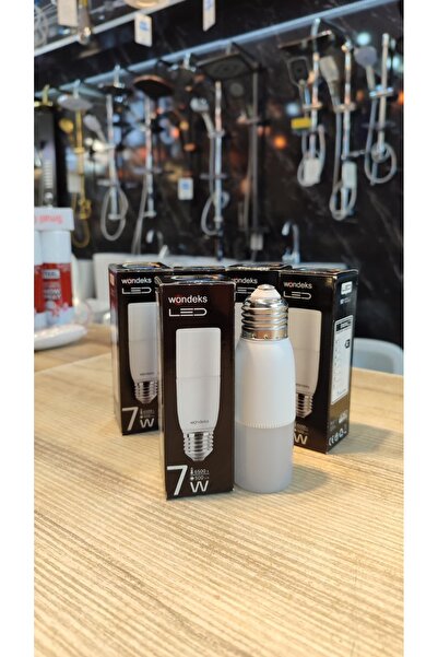 WONDEKS 7 Watt Beyaz Işık Eski Spotlara Uyumlu E27 Duylu LED Ampul 6500K 490 ...