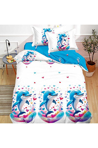 OEM Bed linen for 1 person bed, 4 pieces, Finet, DREAM-1344